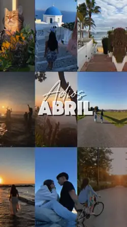 Adios abril 