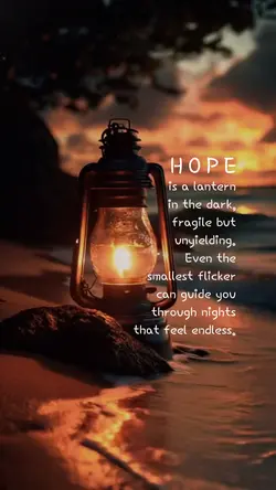 hope is a lantern
