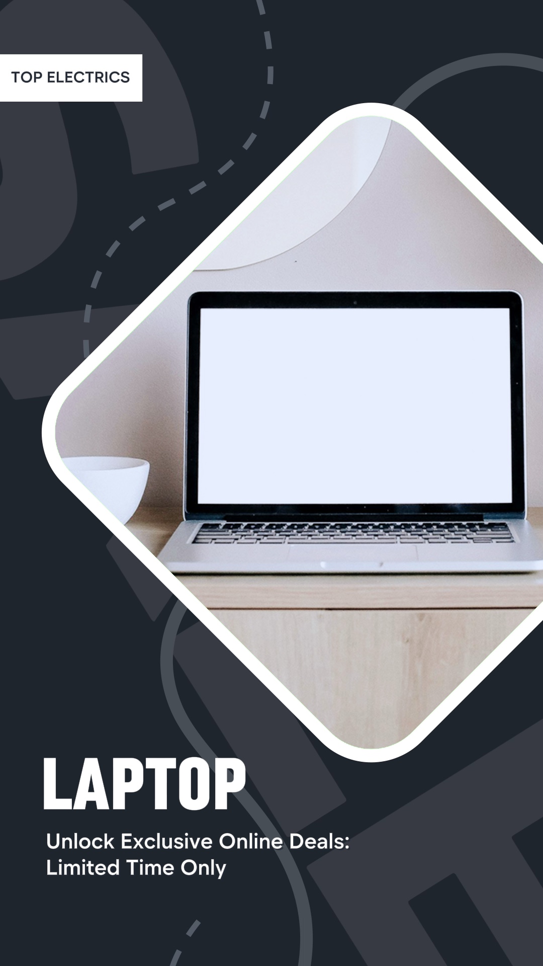 Vertical Video Laptop Type Template - Pippit