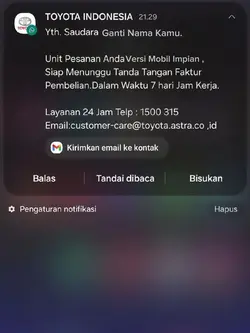 VERSI MOBIL IMPIAN
