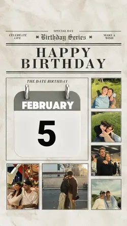 HBD 5 FEBRUARY 2026