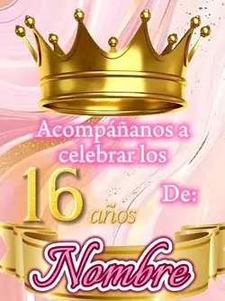 Invitación 16 años