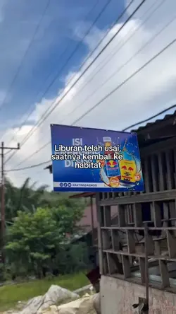 Liburan telah usai