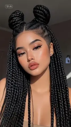 Style box braids