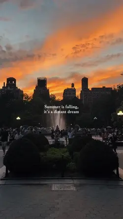 Good bye summer