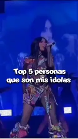 Top 5 idolas mías 😍🎀