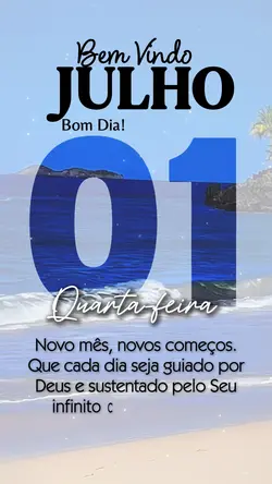 Bem vindo Julho