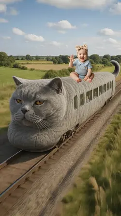 cat train