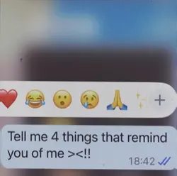 4 things ><
