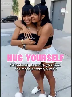 Hug yourself 