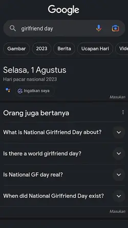 Happy national girl 