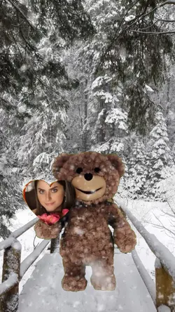 Teddy heart