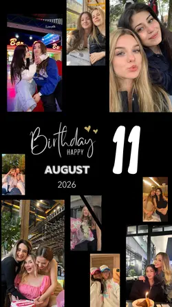 Birthday 11 August
