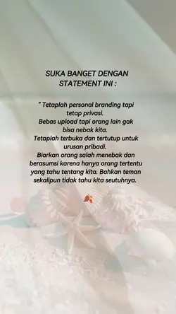 Suka statement ini