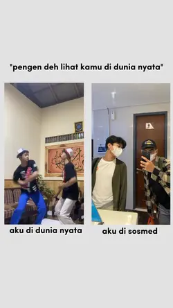 DiSosmedVsDuniaNyata