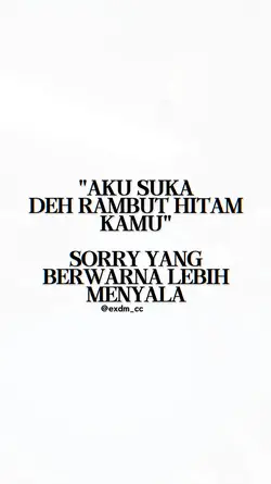 aku suka deh rambut