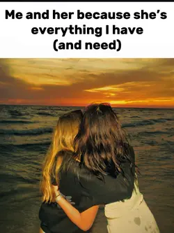 Me and her