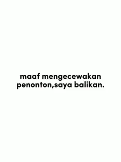 maaf mengecewakan 