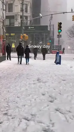 snowy day