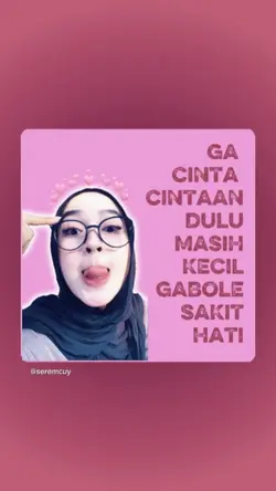 ga cinta cintaan 