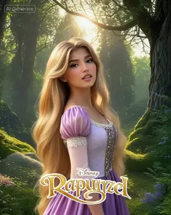 Rapunzel AI filter 