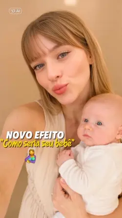 Como seria seu bebê?