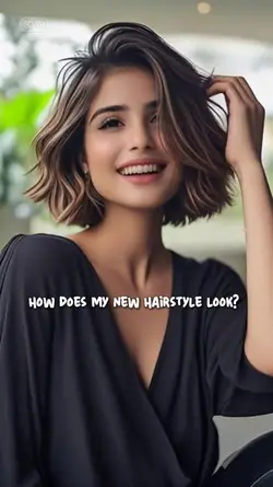 new hairstyle