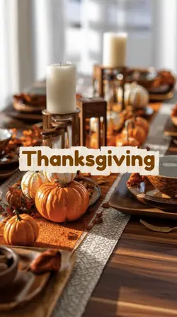 Thanksgiving decor