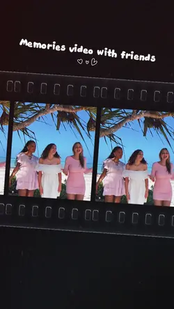 Memories video with