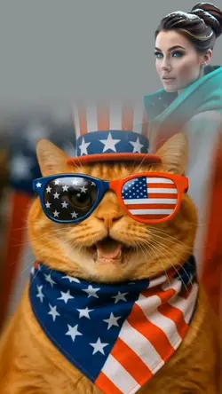 Patriotic Cat – Gato