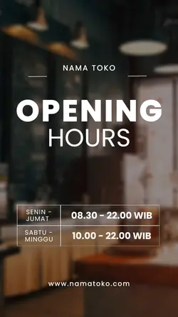 story : open hours