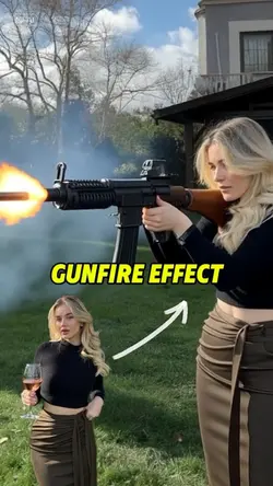 Gunfire effect
