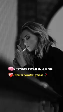 Benim hayatım yokki