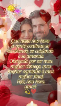 feliz ano novo amor