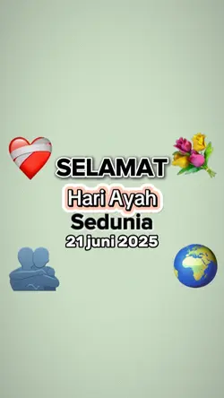 hari ayah sedunia 