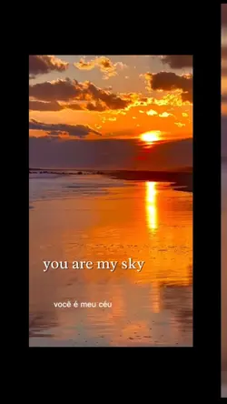 você é meu céu 