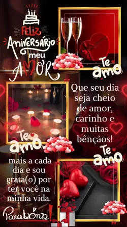 Parabéns, amor!