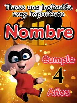 Invitación Jack-Jack