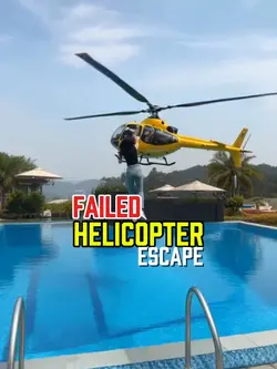 Helicopter escape 