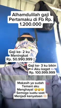 Alhamdulilah gajian💸