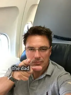 The dad and son