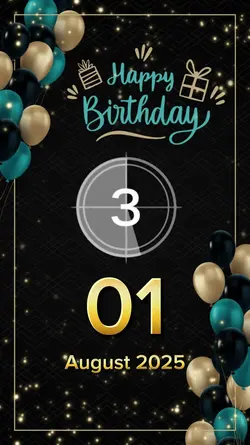 hbd 01 August 2025