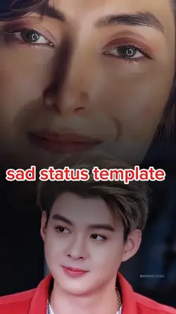 Sad Status template 