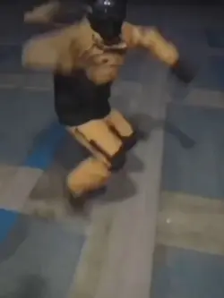 Ski guy dancing