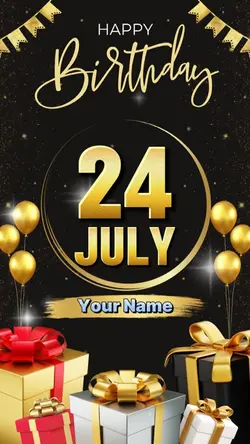 Birthday 24 July