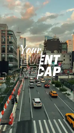 your event recap