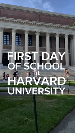 Day in my life at Harvard