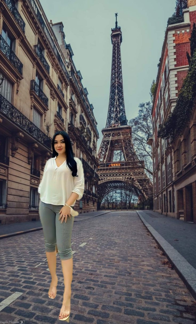 Eiffel Tower Paris Capcut