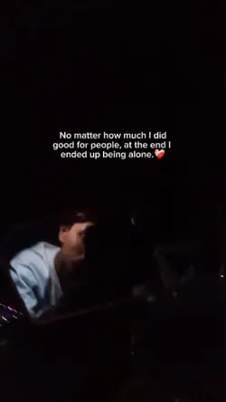 Alone..