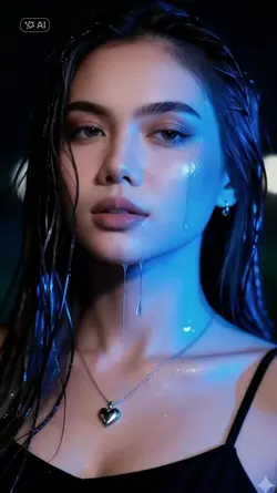 Rain photoshoot